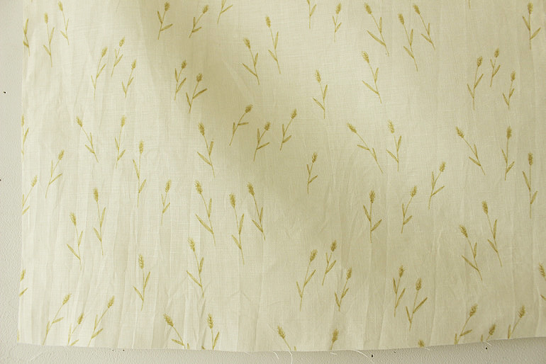 LINNETリネンプリント <br />
          エノコロ草